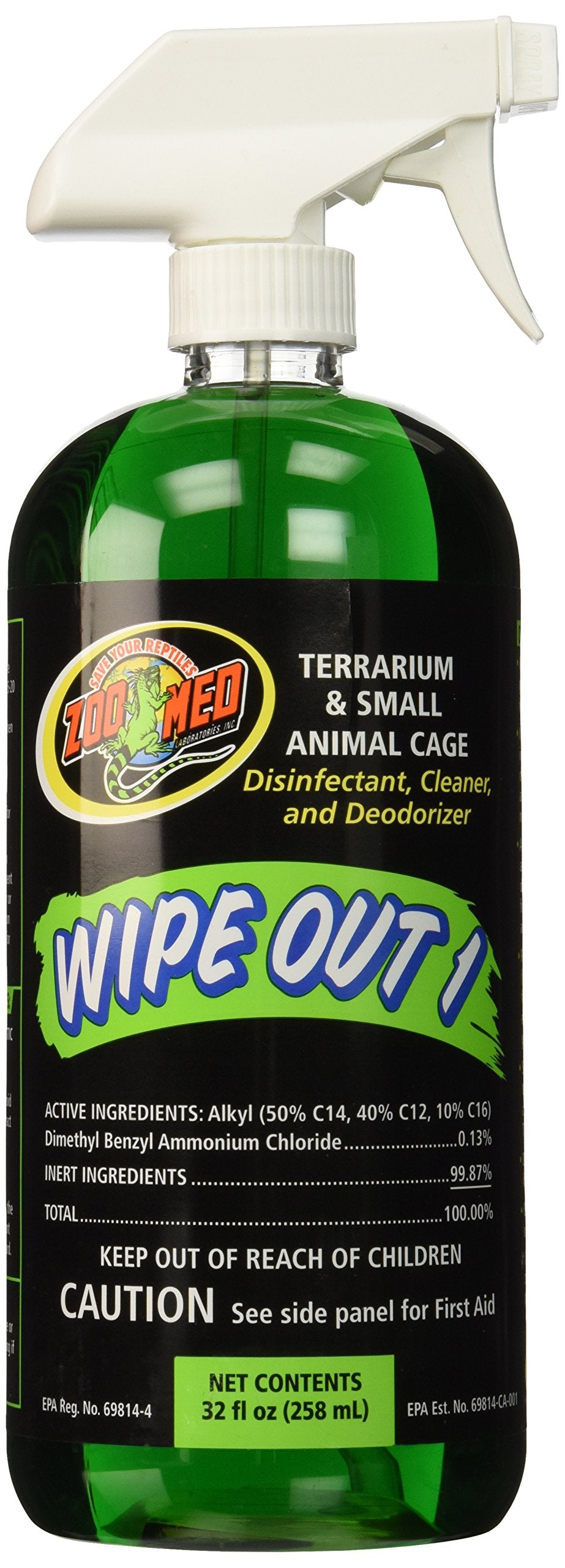 Zoo Med Wipe Out 1 Disinfectant, 32 oz Main image