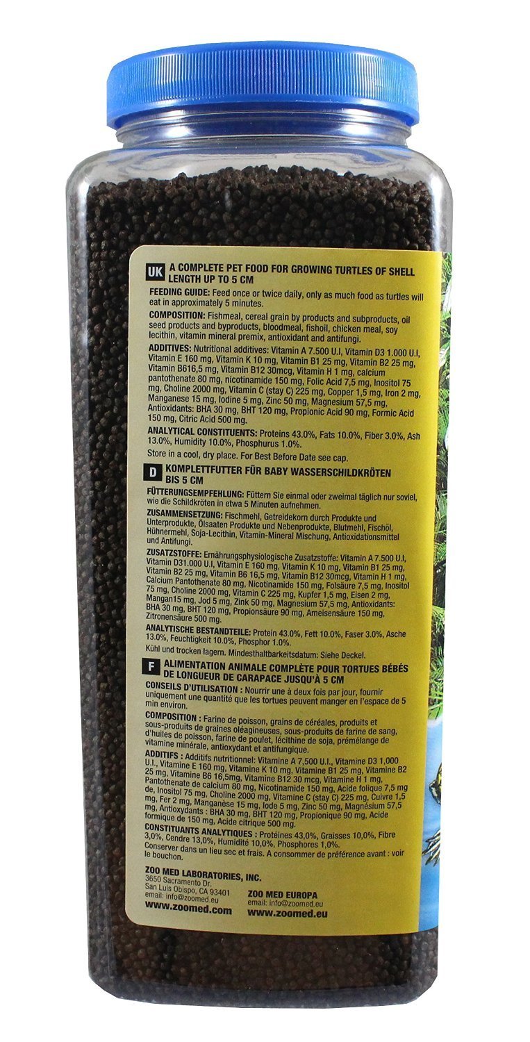(3 Pack) Zoo Med Natural Aquatic Turtle Food (15 Ounce Per Pack) Main image