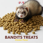 Marshall Bandits Premium Ferret Treats – Original Chicken Flavor – 3 oz Each – Soft, Chewy Snacks for Training, Bonding & Daily Treating – (Pack of 2)