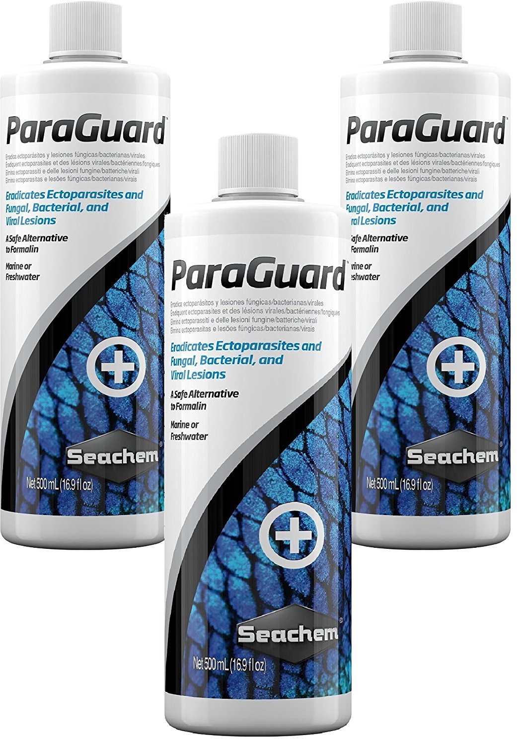 Seachem ParaGuard 500ml Bottles (3 Pack) Main image