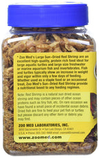 Zoo Med Large Sun-Dried Red Shrimp Aquatic Turtle Food 0.5 oz.