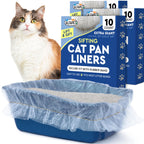 Alfapet Original Sifting Cat Litter Box Liners - Extra Giant 30 Count - Tear-Resistant Cat Litter Bags - Waterproof Kitty Litter Liners - Fits Almost All Litterbox Pan Sizes, 40" x 38", 30 lb Capacity