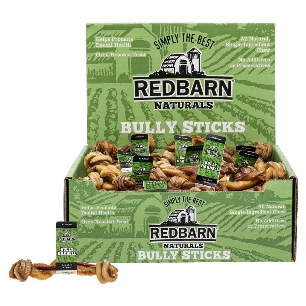 Redbarn Bully Barbells for Dogs, Pack of 10