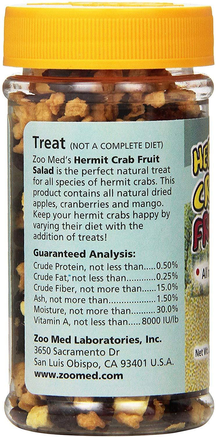 Zoo Med (3 Pack) Hermit Crab Fruit-Salad All Natural Fruit Treat
