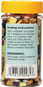 Zoo Med (3 Pack) Hermit Crab Fruit-Salad All Natural Fruit Treat