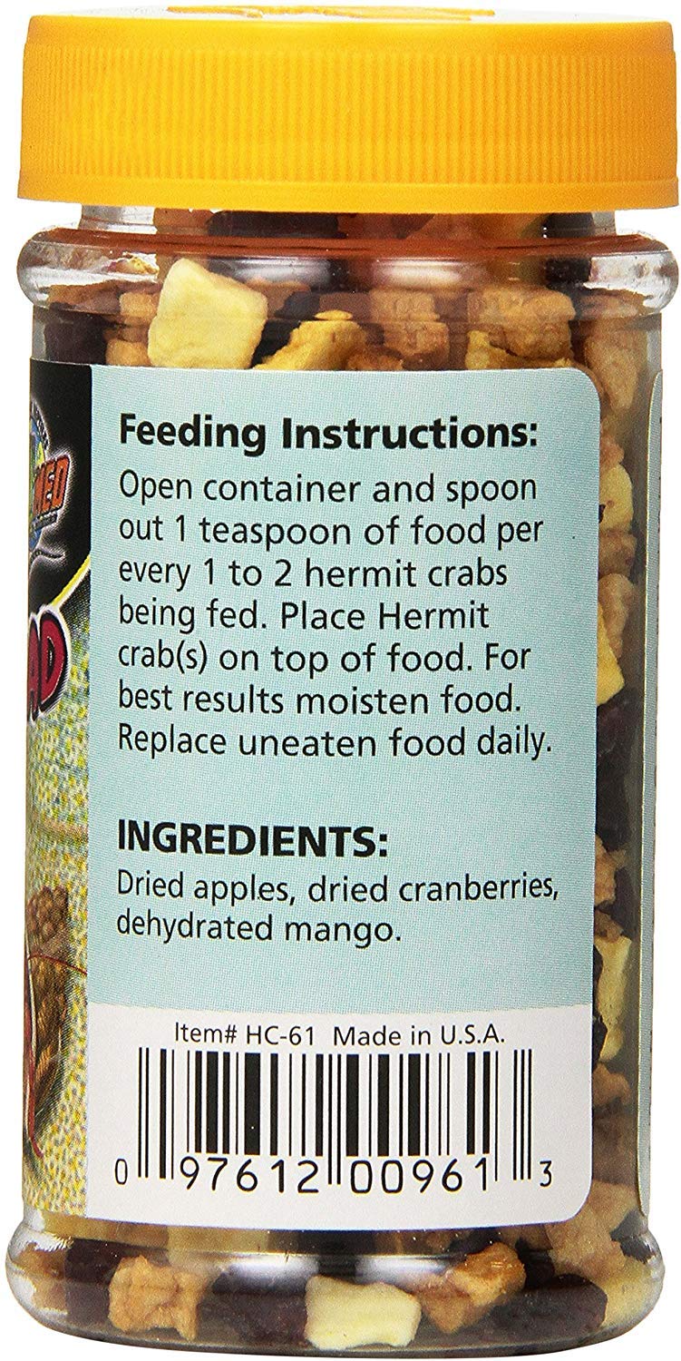 Zoo Med (3 Pack) Hermit Crab Fruit-Salad All Natural Fruit Treat
