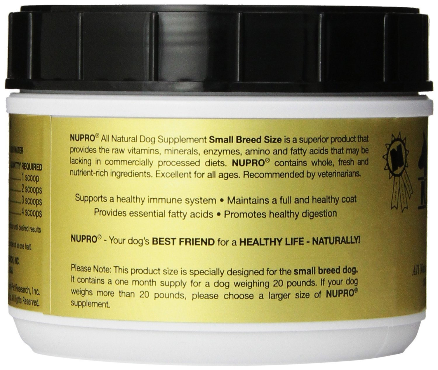 Nupro All Natural Dog Supplement (5 lb)