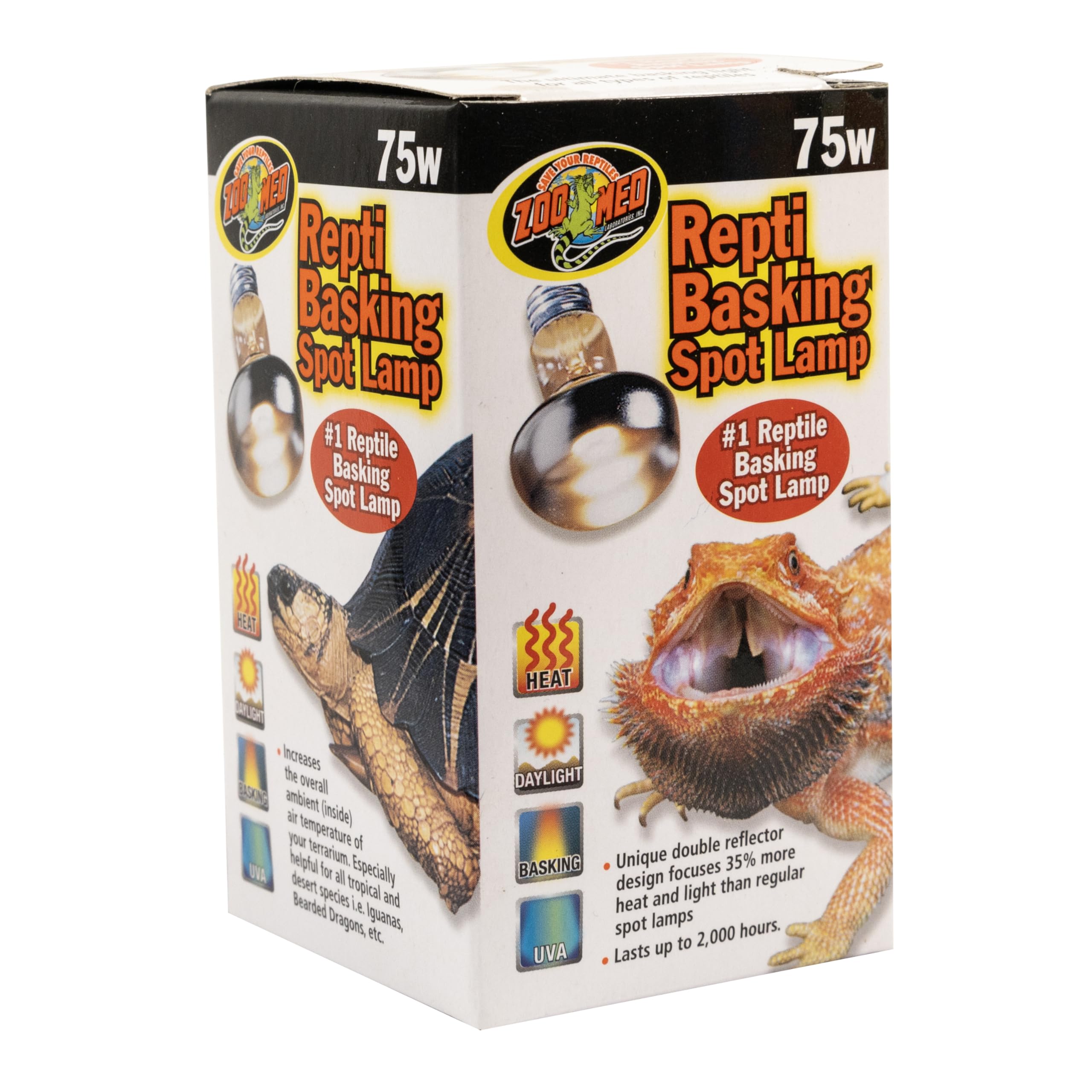 Zoo Med Repti Basking Lamps 75 Watt (4 Pack)