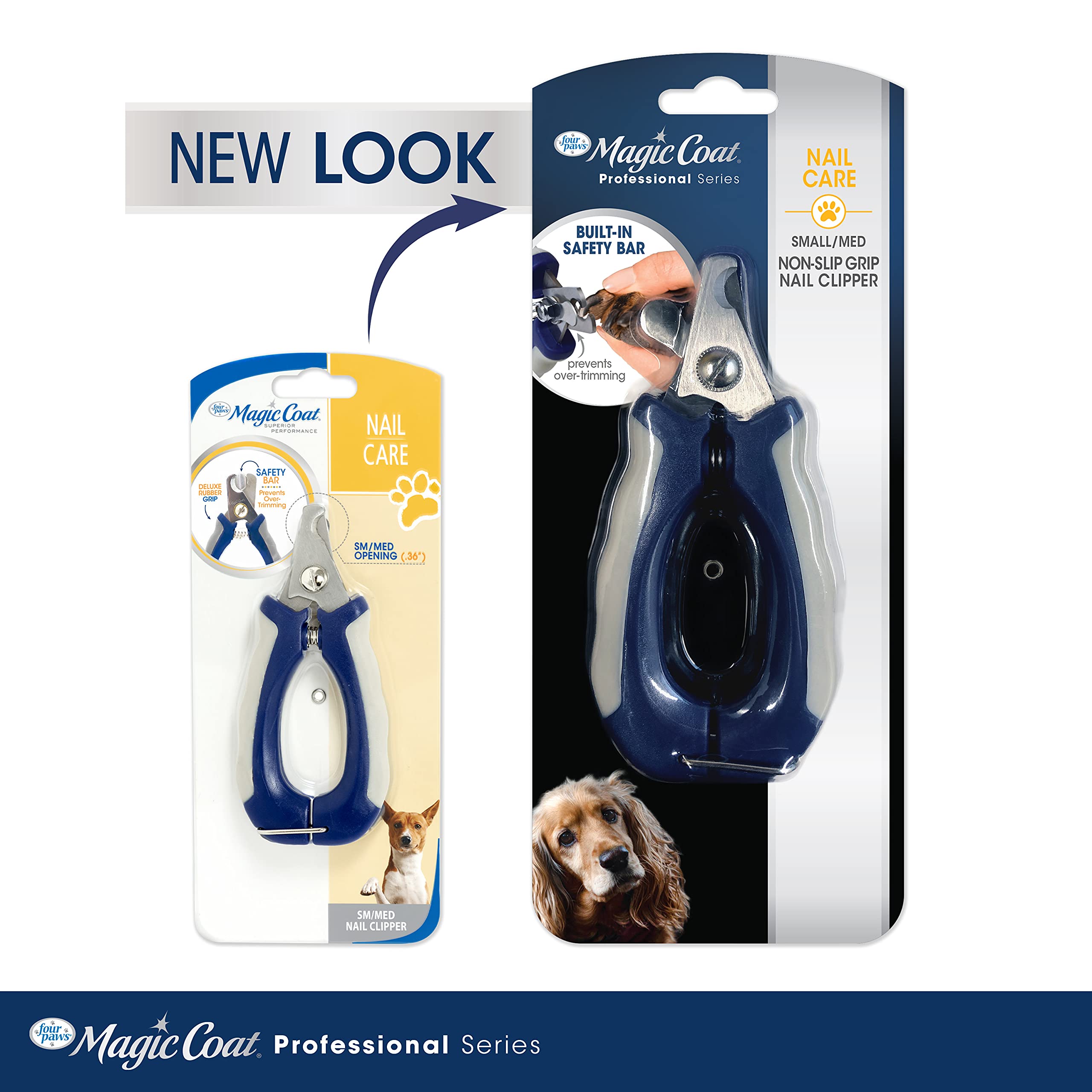 Four Paws Magic Coat Professional Series Non-Slip Grip Dog Nail Clipper, Claw Trimmer for Dogs, 1 Count