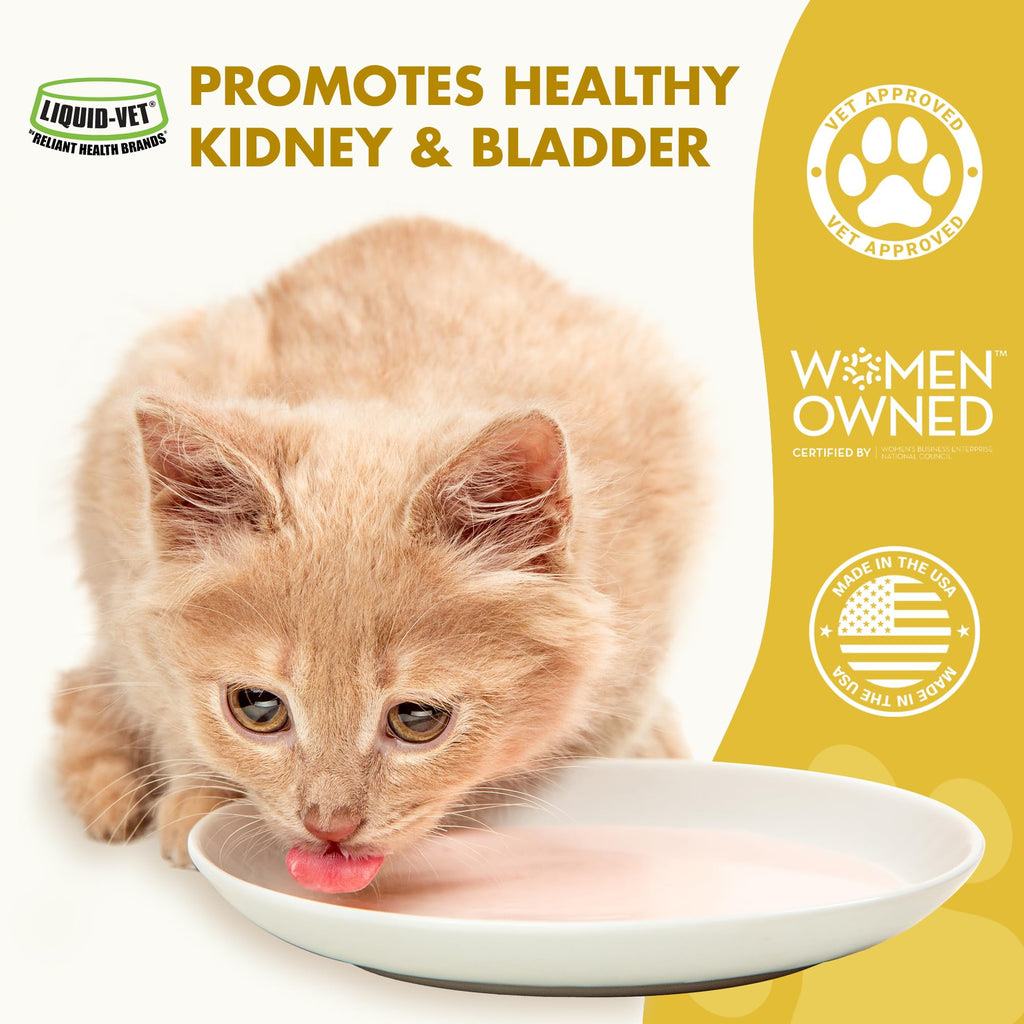 LIQUID-VET Feline Kidney & Bladder Advanced Formula, Plain, 8 oz