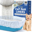 Alfapet Sifting Cat Litter Box Liners - Jumbo 30 Count, Pack of 5 - Tear-Resistant Cat Litter Bags, Waterproof Kitty Litter Liners, Fits Litterbox Pan Sizes X-Large, X-Giant, 37" x 18" 30 lb Capacity
