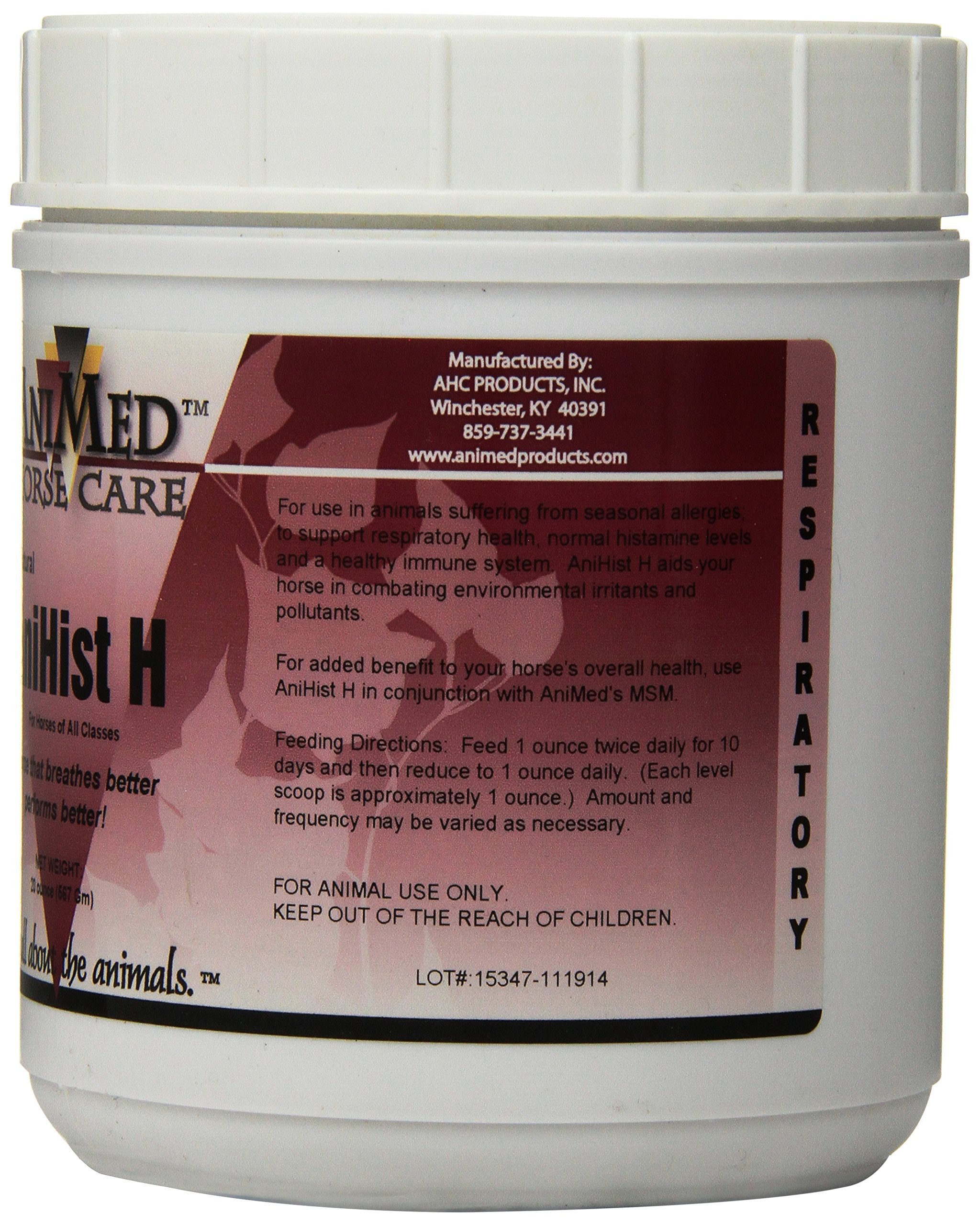 AniMed Anihist-H to Support Normal Histamine Levels in Horses, 20-Ounce Secondary image