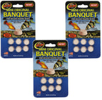 Zoo Med Laboratories Mini Banquet Block Feeders - 18 Blocks Total (3 Packs with 6 Blocks per Pack)