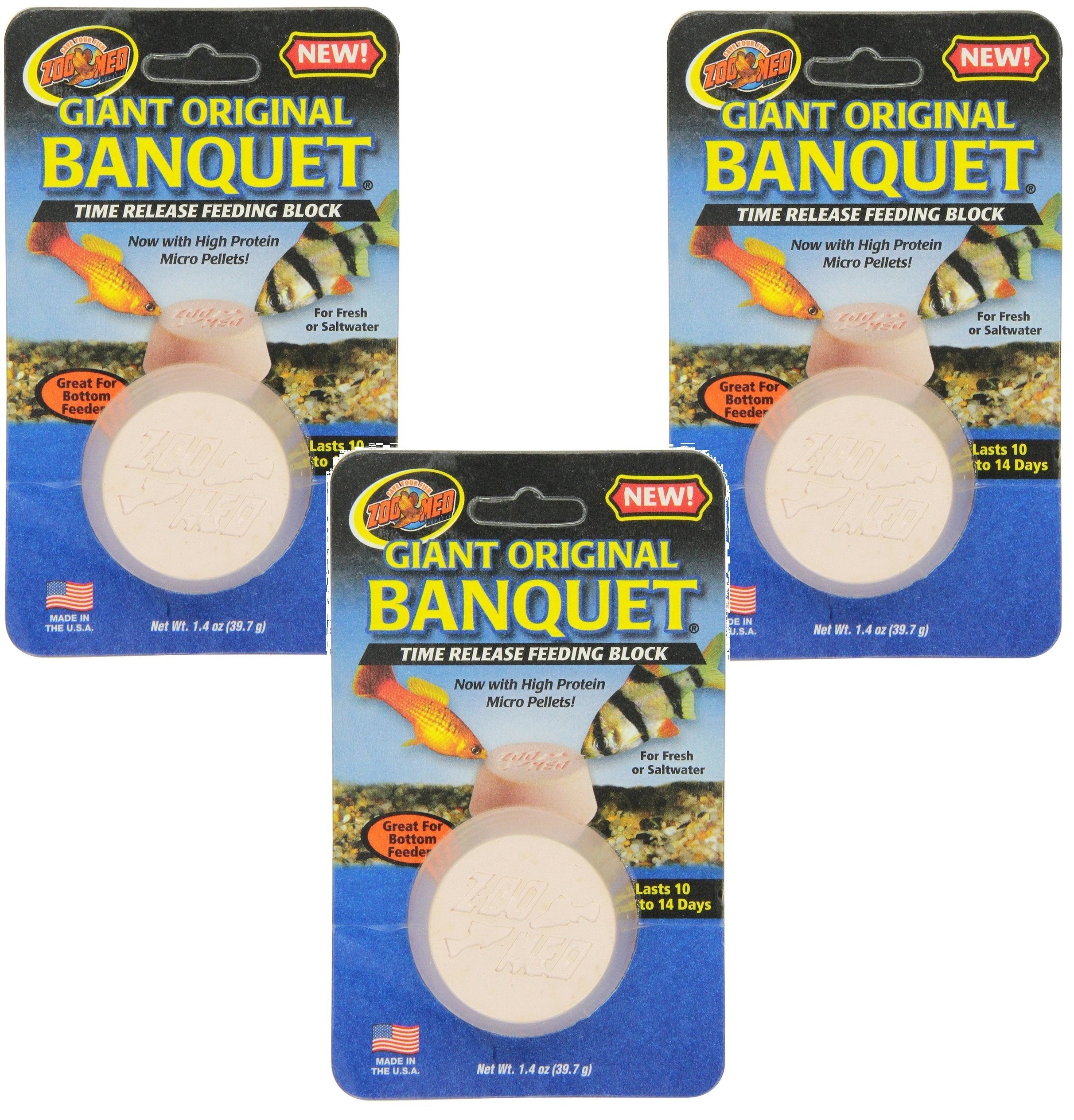 Zoo Med Laboratories Giant Banquet Block Feeder (3 Pack) Main image