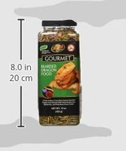 Zoo Med 2 Pack of Gourmet Bearded Dragon Food, 15 Ounces each