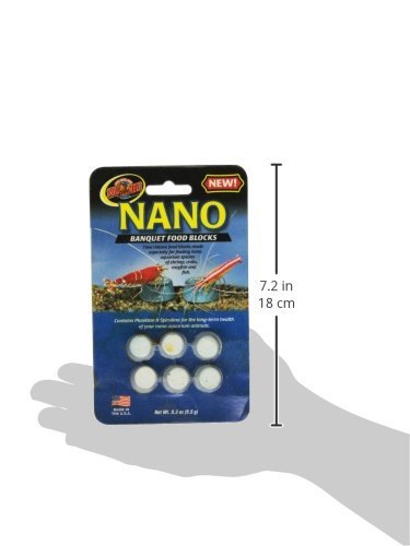 Zoo Med (3 Pack) Laboratories Nano Banquet Block Mini, 0.3 oz Each