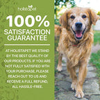 HolistaPet Hemp Dog Treats - Stress & Anxiety Relief - 30 Crunchy Treats - 150mg - Made in USA - Calming Hemp Oil Treats for Dogs - Separation - Aggressive Behavior - Loud Noises - Thunder