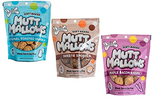 Lazy Dog Cookie Mutt Mallows Natural Healthy Treat Variety Pack of 3 Main image