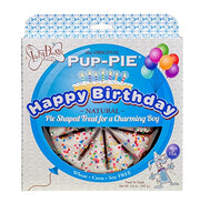 The Lazy Dog Cookie Co. - Original Pup-Pie - Happy Birthday Dog Treat for a Charming Boy, 5 oz