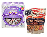 The Lazy Dog Pup-Pie - Original Pup-Pie - Happy Birthday Dog Treat for a Special Dog, 5 oz