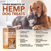 HolistaPet Hemp Dog Treats - Joint & Mobility Care - 30 Crunchy Treats - 300mg - Made in USA - Powerful Relief with Hemp Oil Turmeric & Boswellia - 100% Organic - for Hips & Joint Pain, Inflammation