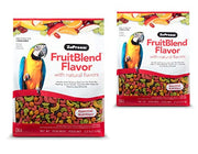 ZuPreem FruitBlend Flavor Pellets Bird Food for Large Birds, 12 lb - Daily Blend Made in USA for Amazons, Macaws, Cockatoos