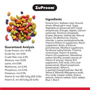 ZuPreem FruitBlend Flavor Pellets Bird Food for Parrots and Conures, 12 lb - Daily Blend Made in USA for Caiques, African Greys, Senegals, Amazons, Eclectus, Small Cockatoos