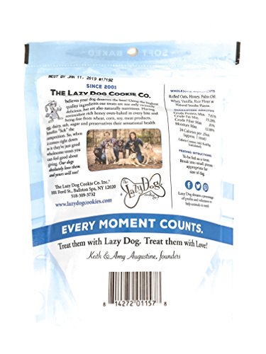 Lazy Dog Cookie Mutt Mallows Natural Healthy Treat Variety Pack of 3