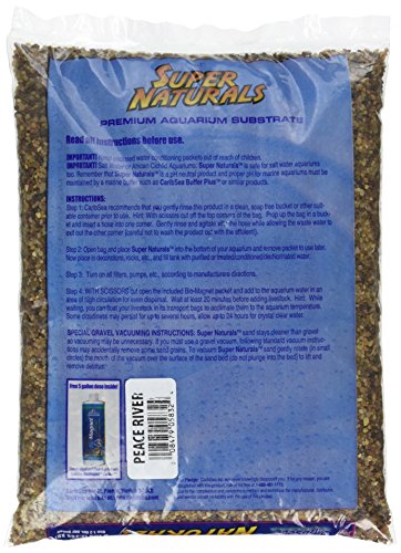 Carib Sea ACS05832 Super Natural Peace River Sand for Aquarium, 5-Pound