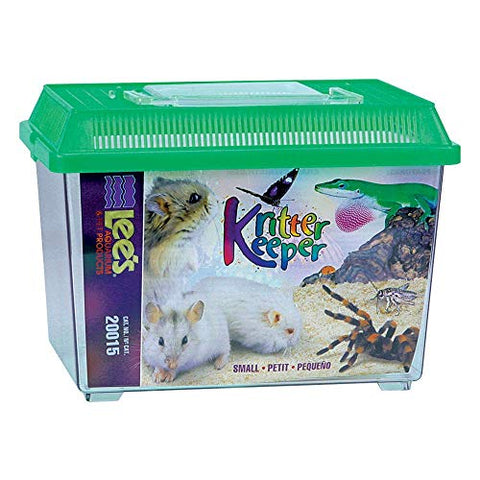 Lee's Kritter Keeper, Mini Rectangle w/Lid ( Colors May Vary )