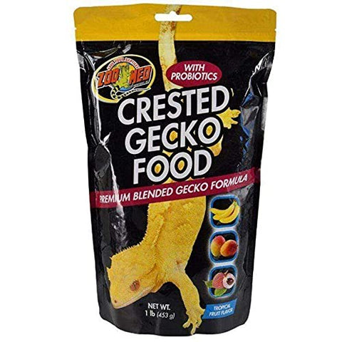 Zoo Med Crested Gecko Food - Tropical Fruit - 1 lb