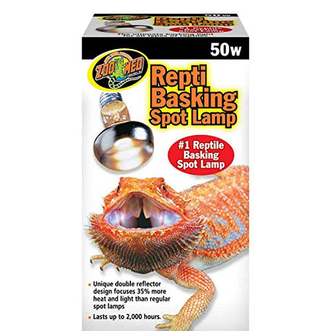 Zoo Med Repti Basking Spot Lamp Replacement Bulb 50 Watts - Pack of 3