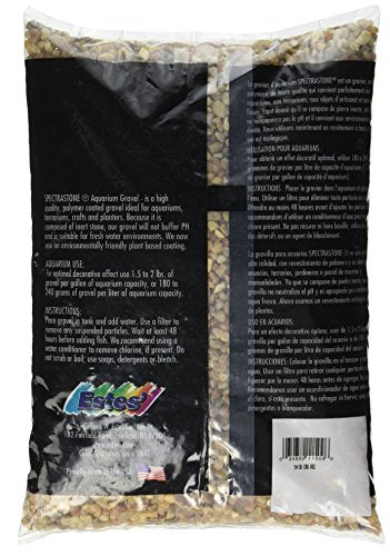 Spectrastone Shallow Creek Regular for Freshwater Aquariums, 5-Pound Bag