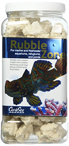 Carib Sea Aquatics Rubble Zone, 6 lb/1 Gallon, tan