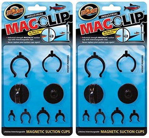 Zoo Med (2 Pack) MagClip Magnetic Suction Cups