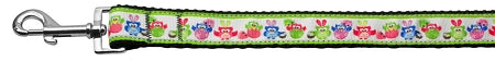 Easter Birdies Nylon Ribbon Dog Collars 1 Wide Leash