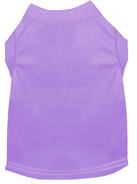 Plain Pet Shirts Lavender