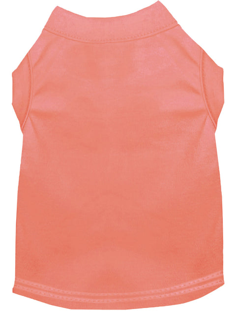 Plain Pet Shirts Peach