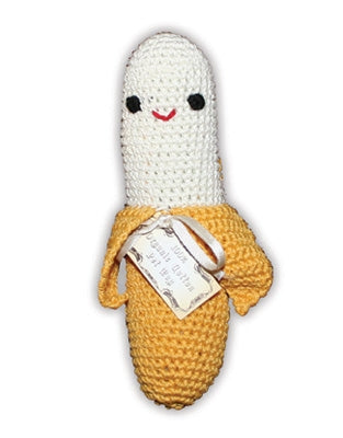 Knit Knacks Chiquito Banano Organic Cotton Small Dog Toy Main image