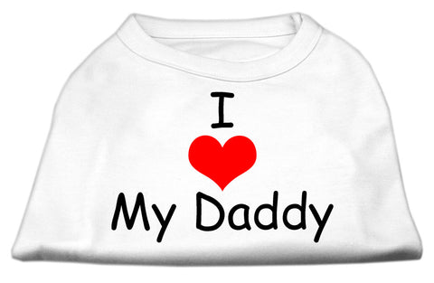 I Love My Daddy Screen Print Shirts