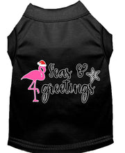 Seas And Greetings Screen Print Dog Shirt