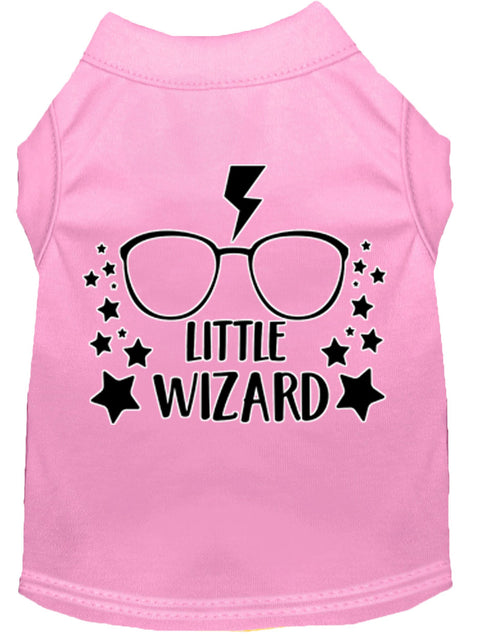 Little Wizard Screen Print Dog Shirt