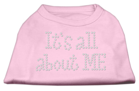 It's All About Me Rhinestone Shirts Light Pink