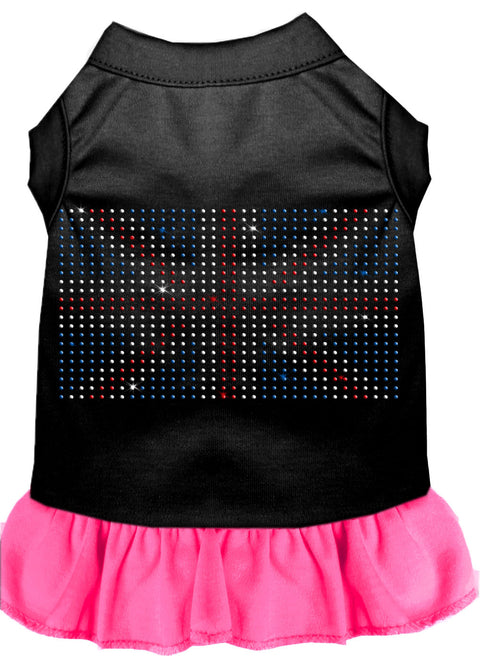 Rhinestone British Flag Dress