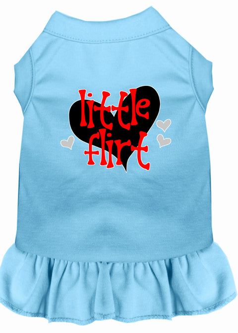 Little Flirt Screen Print Dog Dress