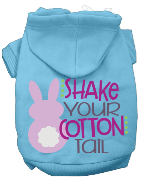 Shake Your Cotton Tail Screen Print Dog Hoodie