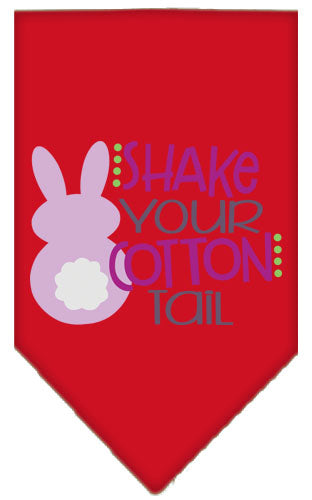 Shake Your Cotton Tail Screen Print Pet Bandana