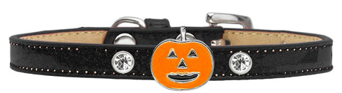 Pumpkin Charm Dog Collar Ice Cream Size