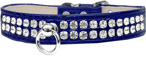 Style #72 Rhinestone Designer Croc Dog Collar