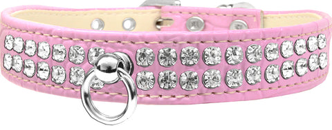 Style #72 Rhinestone Designer Croc Dog Collar